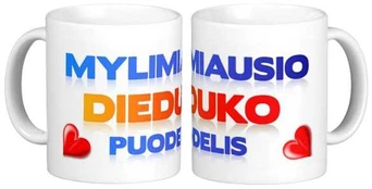 Mylimiausio Dieduko puodelis