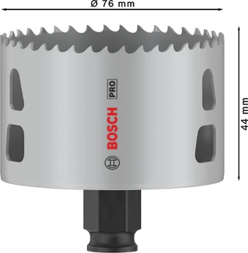 Bosch 76 mm ręž.karūna PRO PC Plus Multi Material