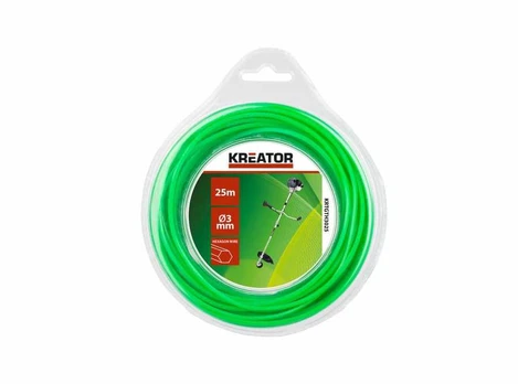 Kreator KRTGTH3025 - HEX string 3 mm x 25 m