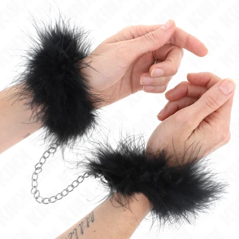 Kink Wrist Restraint KINK - MINI FEATHER HAND CUFFS