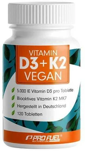 ProFuel“ vitaminas D3 ir K2 120 tabl.