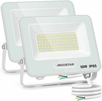 Aigostar išorinis LED prožektorius 50 W, 6500 K, 4500 lm, IP65, balta šviesa