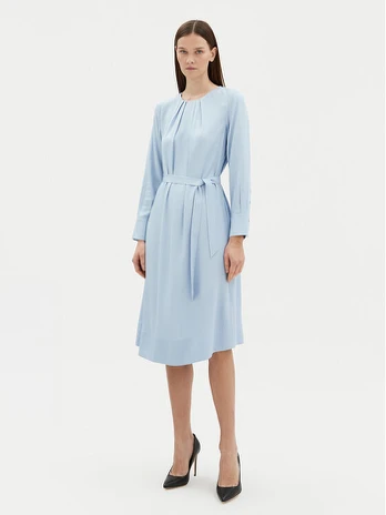 BOSS Kasdieninė suknelė Docelia 50530538 Mėlyna Regular Fit