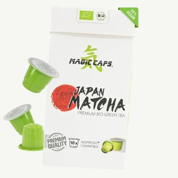Matcha kapsulės Nespresso®, 10 vnt.
