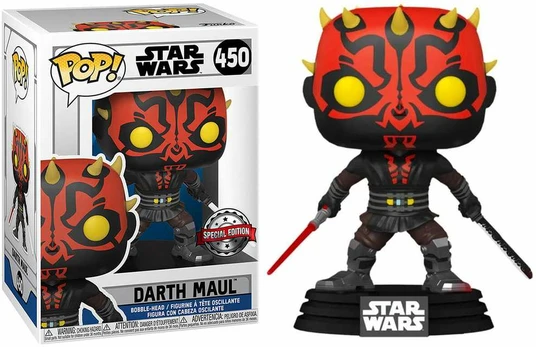 Funko POP figure Star Wars Darth Maul with Saber Exclusive