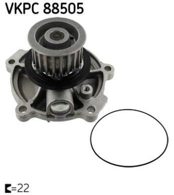 Aušinimo skysčio siurblys SKF VKPC 88505