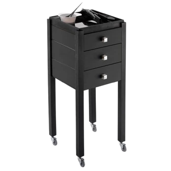 ARTECNO kirpyklos vežimėlis ECO ELEGANT, juodas