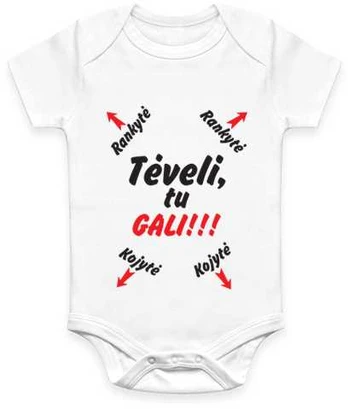 Smėlinukas "Tėveli, tu gali"