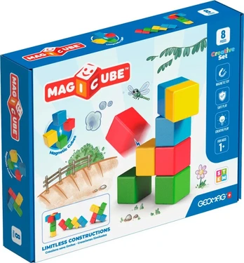 Magnetiniai kaladėlės - Kūrybinis rinkinys (8 vnt.)
