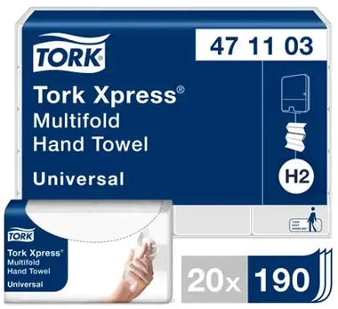 Popierinis rankšluostis Tork 471103, 2 sl