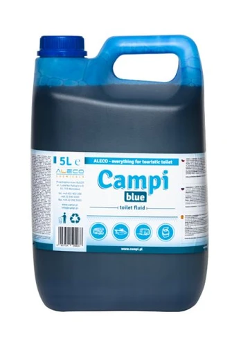 tualeto valiklis CAMPI BLUE 5L