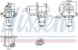 ERG vožtuvas NISSENS 98183