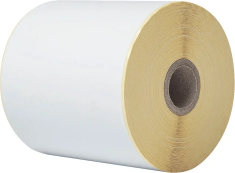 BROTHER DIRECT THERMAL LABEL ROLL 102 MM CONTINUOUS , 56,4 METER (8 ROLLS/CARTON) | BDE1J000102102