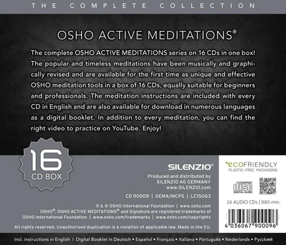 Vinilinė plokštelė Osho Active Meditations - The Complete Collection
