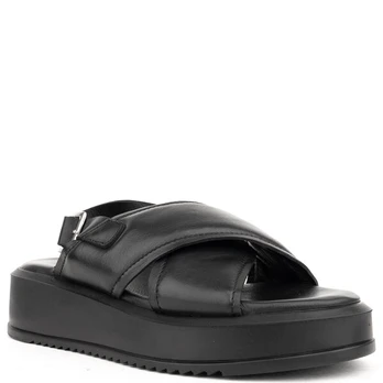SERGIO MORETTI Basutės moterims, Juoda, Sandals