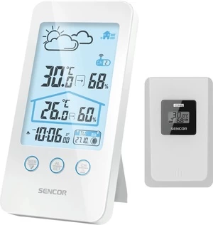 Meteorologinė stotelė su išoriniu jutikliu Sencor SWS 3000 W
