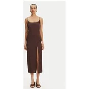JACQUEMUS Kokteilinė suknelė 25E251DR100-1713 Ruda Regular Fit