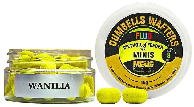 Meus Dumbells Wafters Minis 8mm - Vanilla