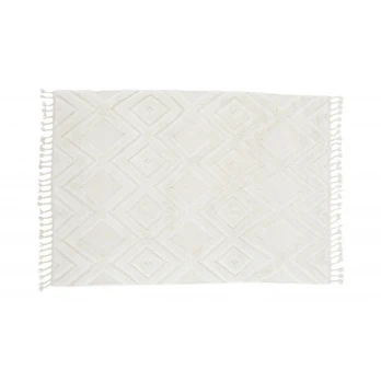 Kilimas Dahlia vilna - 300*400 -baltas