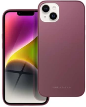 ROAR dėklas MATTE GLASS skirtas IPHONE 14 Plus claret kaina