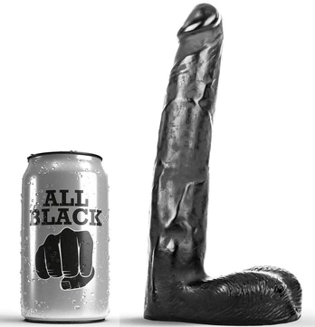 Dildo ALL BLACK 21 cm