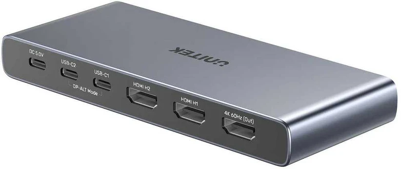 UNITEK SWITCH 4K HDMI/USB-C 4 IN 1 OUT