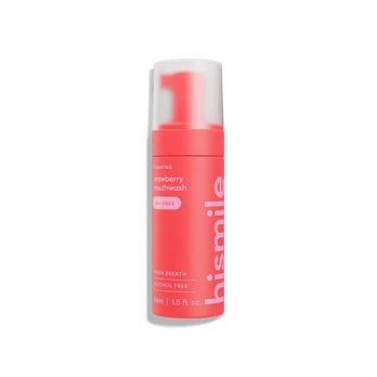 "hismile" Burnos skalavimo putos „Strawberry", 45ml