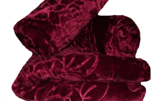 Pledas KTF-19, bordo, 160 cm x 210 cm