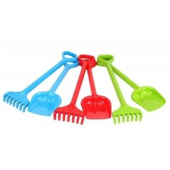 Technok smėlio rinkinys kastuvas ir grėblys 50 cm
