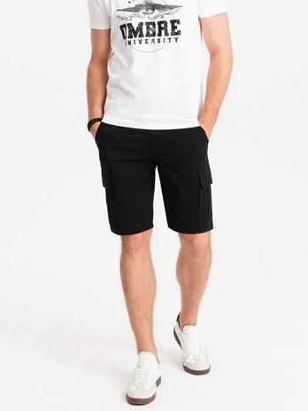 shorts - juodas v4 om-srcg-0133