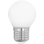 LED lempa E27 G45 4W, šiltai balta, opalinė