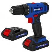 Akumuliatorinis suktuvas-gręžtuvas Dedra DED7880B 18V,Li-Ion 2x 1.5Ah kaina