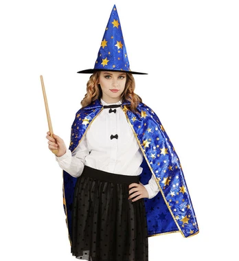 WIZARD (cape, hat) - 70 cm