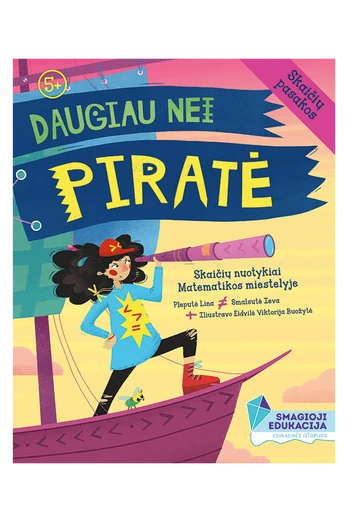 Daugiau nei piratė. Skaičių pasakos
