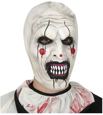 Fiesta Uhyggelig klovn maske