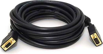 Kabelis D-Sub (VGA) - D-Sub (VGA) 2m juodas