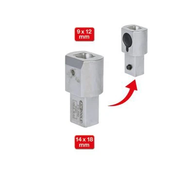 Užmaunamas sumažinimo adapteris, dinamometrinis raktas KS TOOLS 516.2050