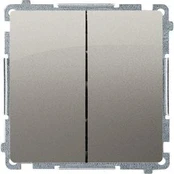 Kontakt-Simon Simon Basic dvigubas 10AX 230V satIII (BMW6 / 2.01 / 29)