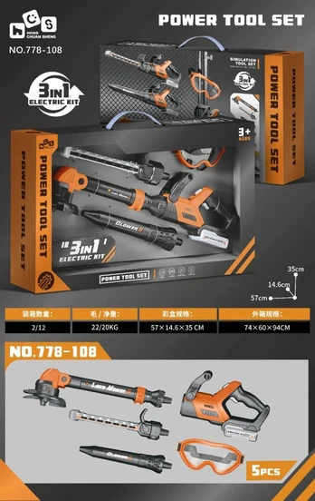 Garden Tool Set 3in1 + Goggles