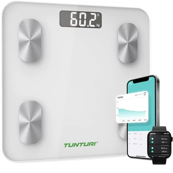 Svarstyklės Svarstyklės Tunturi SC30 Smart Scale + Tunturi Training app