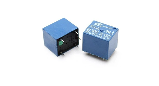 Relė 5V 250VAC/10A - SRD-5VDC-SL-C