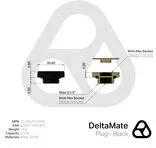 Thermal Grizzly DeltaMate Plug - juodas