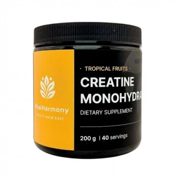 Vitalharmony Creatine Monohydrate Kreatino monohidratas, Tropical
