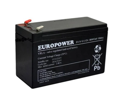 Europower Akumuliatorius EV 12V 9Ah
