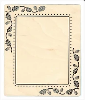 Frame "Acorns" medium OR-114 kaina