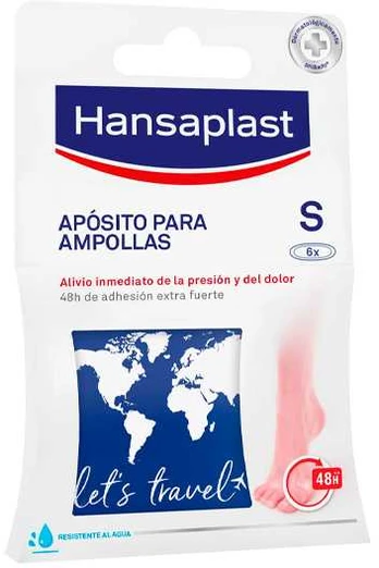 Hansaplast Small Blister Dressing Pads 6 pcs