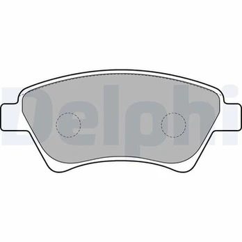 DELPHI LP1730 Brake pad set