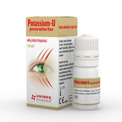 POTASSIUM-U akių lašai be konservantų, 10 ml