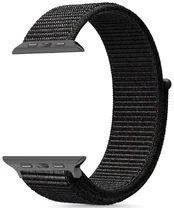 Tech-Protect watch strap Nylon Apple Watch 44/45/46/49mm, black kaina