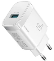 Baltas 18W 1xUSB-A pakrovėjas "Joyroom JR-TF4"